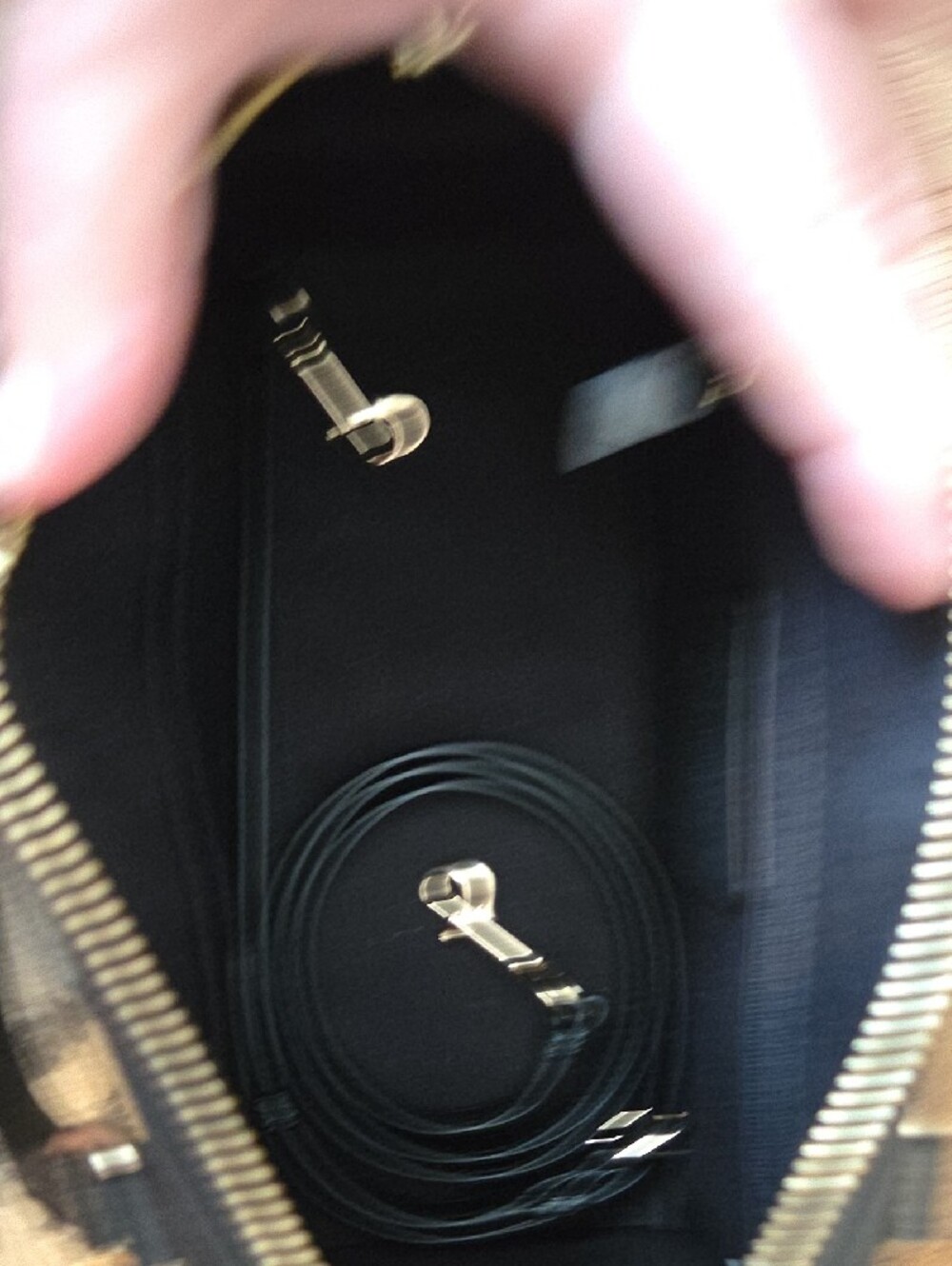 Coach Rowan Black Pebbled Leather Satchel with Gold Hardware NWOT! - Picture 5 of 9